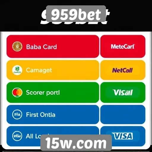 Exploração dos métodos de pagamento disponíveis no 959bet